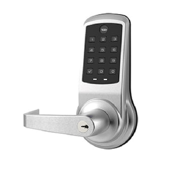 Accentra nexTouch Series - Grade 1 Cylindrical Lock with Keypad Trim, Stand Alone Pushbutton Keypad